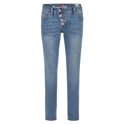 Abbildung von Buena Vista Malibu Cropped Stretch Denim in mid Stone 888 B5826 6658 (DE/NL/SE/PL, Alphanumerisch, S, Regular, Midstone)