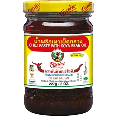 Abbildung von Pantai Chilipaste mit Sojabohnenöl, 227 g