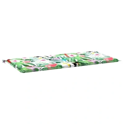 Abbildung von vidaXL Sitzauflage Gartenbank Auflage Mehrfarbig 100x50x3 cm Oxford Gewebe, (1 St)