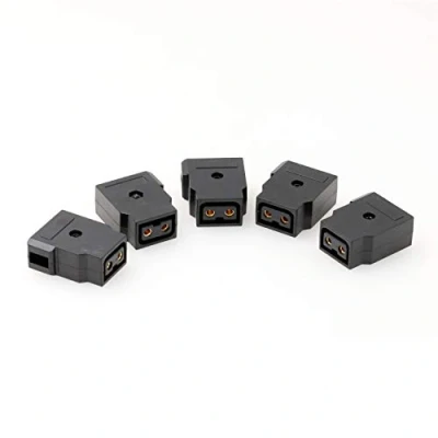 Abbildung von HangTon PowerTap D tap P Buchse Stecker Netzstecker für Foto Kabelmontage V Lock Gold Mount Akku (5 Stück, weiblich)