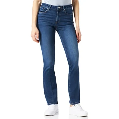 Abbildung von s.Oliver Jeans Bootcut, Damen, Größe: 48x32, Tiefblau