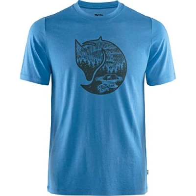 Abbildung von FJALLRAVEN Herren Abisko Wool Fox Ss M Unterhemd, blau (UN Blue), S