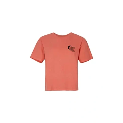 Abbildung von O&#039;NEILL Damen T Shirt mit kurzen Ärmeln, Surfer Girl Unterhemd, 13016 Rot (Sunrise Red), Small Medium