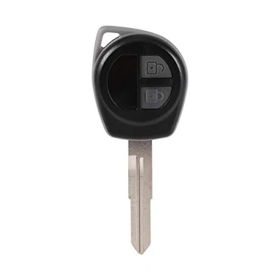 Abbildung von Entatial Suzuki Swift Car Key, Schlüssel Gehäuse, Key Case Shell 2 Tasten Remote Fob passend für Ignis SX4 Liana Alto
