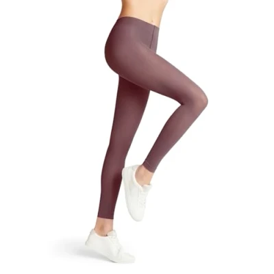 Abbildung von Falke PURE MATT 50 Denier Semiopaque Leggings Strümpfe Roan rouge, Damen, Größe: Medium, rouge