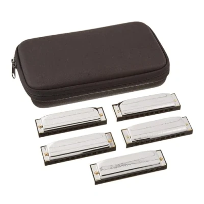 Abbildung von HOHNER Mundharmonika, Special 20 Progressive, C/D/E/G/A, 5er Pack
