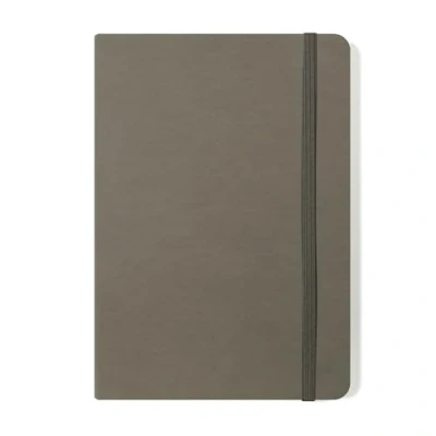 Abbildung von Silvine Executive Notizbuch, A5, Hardcover, Grau, 160 linierte Seiten, 90 g/m² Premium Papier, elfenbeinfarben