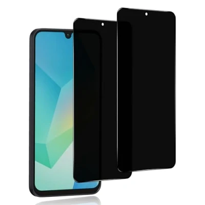 Abbildung von für Samsung Galaxy A16 4G/5G Sichtschutz Panzerglasfolie, [2 Stück] Anti Spy Displayschutzfolie,Privatsphäre Schutzfolie 9H Härte Gehärtetes Glas Folie Blasenfrei Blickschutzfolie