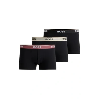 Abbildung von BOSS 3 PACK Panties, Herren, Größe: Large, Dark blue