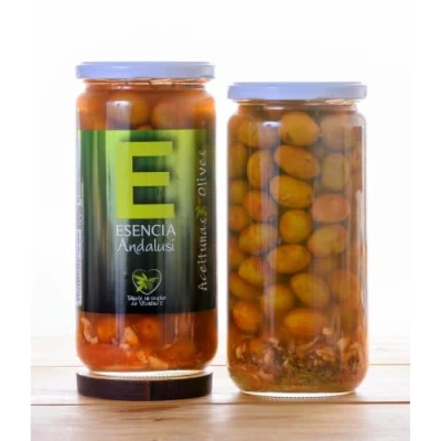 Abbildung von Olivenöl Aliñada Mojo Picón 700 g Andalus Essenz Produkt von Jaeno 2 Unidades