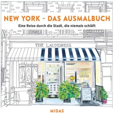 Abbildung von NEW YORK Das Ausmalbuch: Ein Rundgang durch die Stadt, niemals schläft