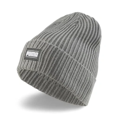 Abbildung von PUMA Unisex Ribbed Classic Cuff Beanie, Perle (Smoked Pearl), Einheitsgröße