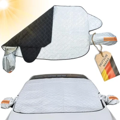 Abbildung von Scheibenabdeckung Winter, Windschutzscheibenabdeckung, Frontscheibenabdeckung Auto, Frostschutzabdeckung Auto