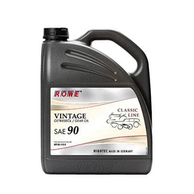 Abbildung von ROWE 5 Liter HIGHTEC VINTAGE SAE 90 Getriebeöl für Oldtimer und Youngtimer Schalt Achsgetriebe, mild legiert auf Mineralölbasis