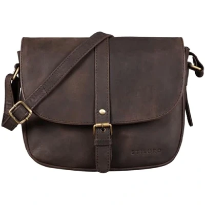 Abbildung von STILORD Handtasche &quot;Leni&quot; Damen Umhängetasche Leder