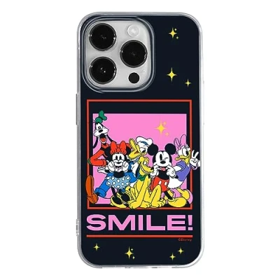Abbildung von ERT GROUP Handyhülle für iPhone 14 PRO MAX Original und offiziell Lizenziertes Disney Muster Friends 014 optimal an die Form des Handy angepasst, hülle aus TPU