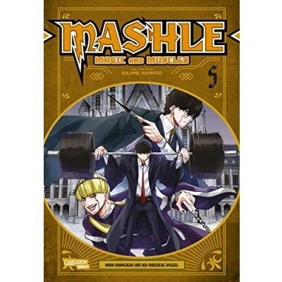 Abbildung von Mashle: Magic and Muscles 5: Witzige und verrückte Fantasy Action für Fans von Magie gestählten Muskeln!