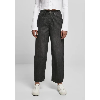 Abbildung von Urban Classics Flared Jeans, Damen, Größe: 27, Black washed