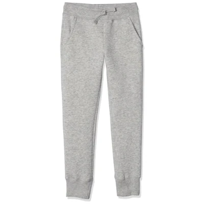 Abbildung von Amazon Essentials Mädchen Jogginghosen, Hellgrau Meliert, 8 Jahre