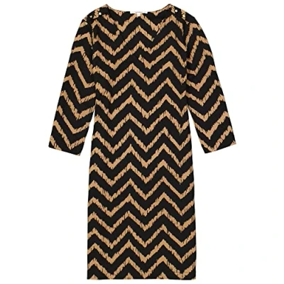 Abbildung von Garcia WITH Print Freizeitkleid, Damen, Größe: Small, Golden brown