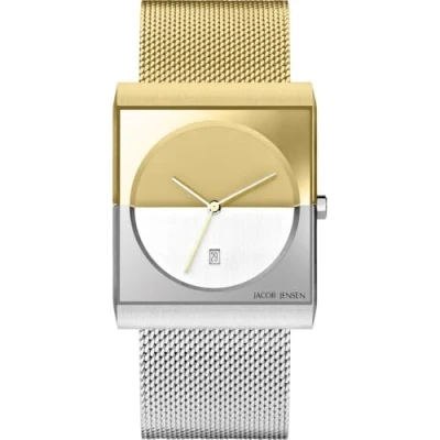 Abbildung von Jacob Jensen 516 Herren Armbanduhr Quarz Bicolor