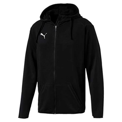 Abbildung von Puma LIGA Casuals Trainingsjacke, Herren, Größe: XXL, black/puma white