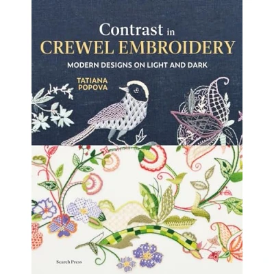 Abbildung von Contrast in Crewel Embroidery: Modern Designs Stitched on Light and Dark