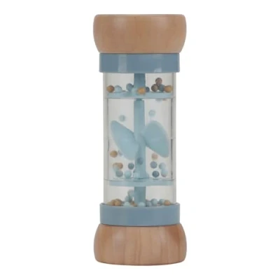 Abbildung von Little Dutch 7236 FSC Holz Regenrassel Greifling Forest Friends blau