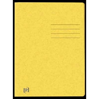 Abbildung von Oxford Schnellhefter Top File+, A4, gelb schwarz
