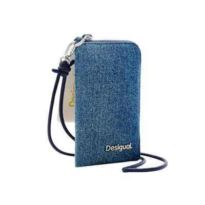 Abbildung von Desigual Handytasche, Damen, Größe: One Size, Blue