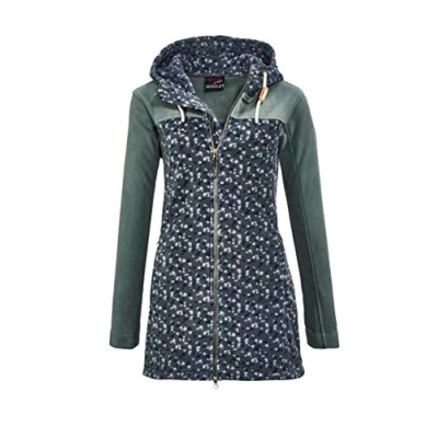 Abbildung von G.I.G.A. DX Damen Cushy WMN Fleece PRK A Casual Fleeceparka, grünanthrazit, 40