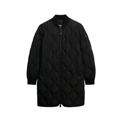 Abbildung von Superdry Wintermantel, Damen, Größe: 42, Black