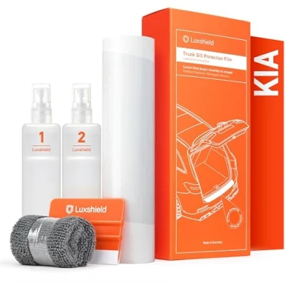 Abbildung von Luxshield Ladekantenschutz Folie für Kia XCeed 3 (III) CD I 2019 2024 Stoßstangenschutz, Kratzschutz, Lackschutzfolie Transparent