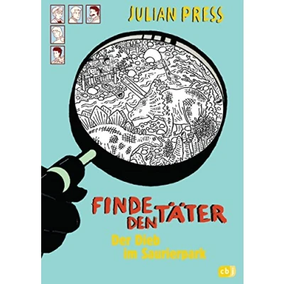 Abbildung von Finde den Täter Der Dieb im Saurierpark: Spannende Such und Ratekrimis für alle Wimmelbildspezialisten (Finde Wimmelbild Ratekrimis, Band 9)