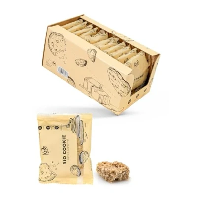 Abbildung von KoRo Bio Cookie Salted Caramel 12 x 50 g Salzig süße Nascherei Vegan und glutenfrei