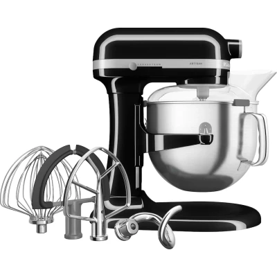 Abbildung von KitchenAid Artisan Küchenmaschine Mit Schüsselheber 6,6 l 5ksm70shx Onyx Black