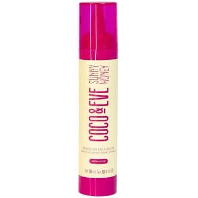 Abbildung von Coco &amp; Eve Sunny Honey Bronzing FACE Drops Sonnenschutz, Größe: 30 ml, Medium glow