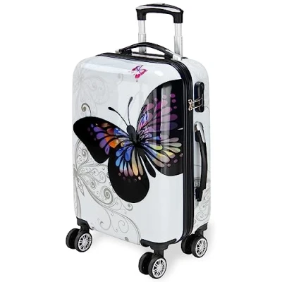 Abbildung von Deuba Hartschalen Trolley, 4 Rollen