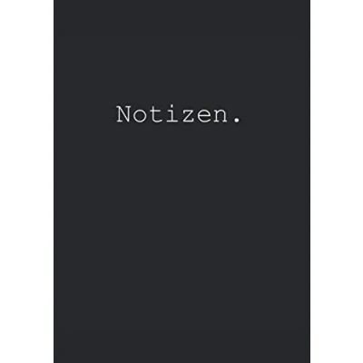 Abbildung von Notizen. Extra dickes Notizbuch A4: DIN A4, kariert. Softcover. 600 Seiten. Journal Zeichenbuch