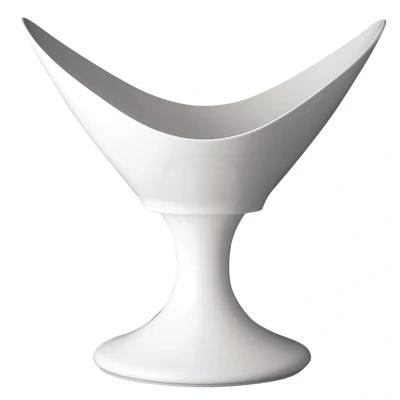 Abbildung von Rosenthal Free Spirit Weiss Schale auf Fuss 28 cm