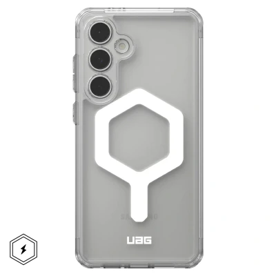 Abbildung von Samsung Galaxy S24 FE Hülle MagSafe Kunststoff UAG Hard Case/Backcover Handyhülle Transparent Shockproof/Stoßfest