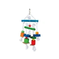Abbildung von TRIXIE Vogelspielplatz Spielzeug, bunt 24 cm