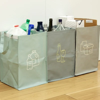 Abbildung von Recycling Taschen (Set von 3)