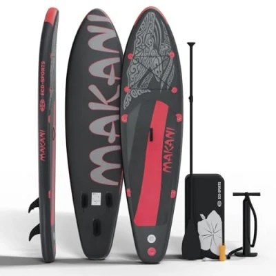 Abbildung von HAGO Inflatable SUP Board Stand Up Paddle Allround Komplettset 320 cm Drop Stitch Kern