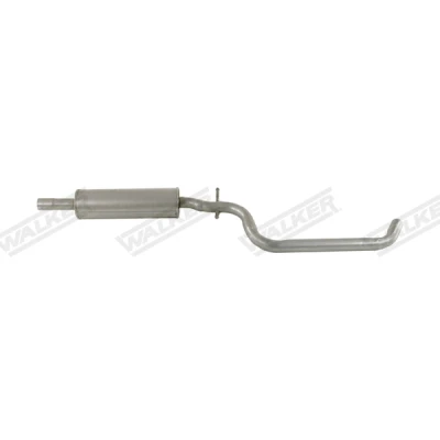 Abbildung von WALKER 22880 Mittelschalldämpfer 1560 ohne Anbauteile VOLKSWAGEN: Golf 6, 5 Schrägheck, Plus / Crossgolf, SEAT: Altea, Leon II Schrägheck