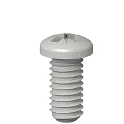 Abbildung von Kunststoffschraube M6 40mm Kreuzschlitz DIN EN 34812 10 Stück