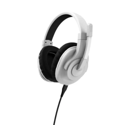 Abbildung von uRage Gaming Headset SoundZ 100 V2, kabelgebundene Multi Plattform Kopfhörer für PS4/PS5/PC/Xbox/Laptop/Smartphone, Over Ear, in weiß