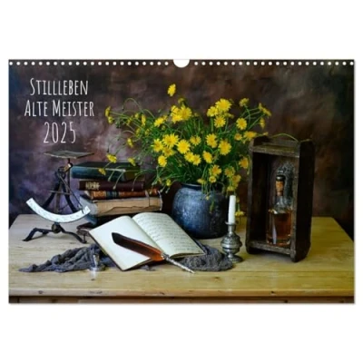 Abbildung von Stillleben Alte Meister (Wandkalender 2025 DIN A3 quer), CALVENDO Monatskalender