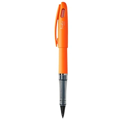 Abbildung von Pentel TRJ98S A Füllfederhalter, mittlere Spitze Lot de 12 Orange