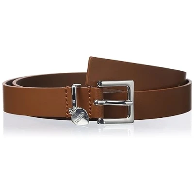 Abbildung von HUGO Amelia Gürtel, Damen, Größe: 80, Medium brown